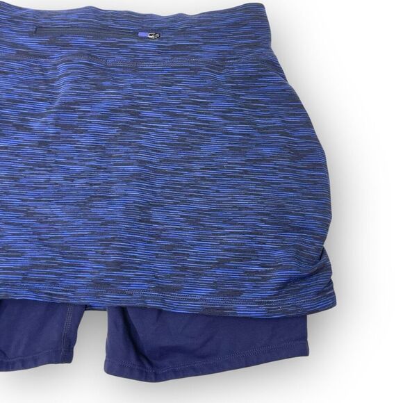 Athleta Aurora Contender 2 in 1 Skirt Skort Rushed Blue Purple Womens Size Small - Picture 5 of 12